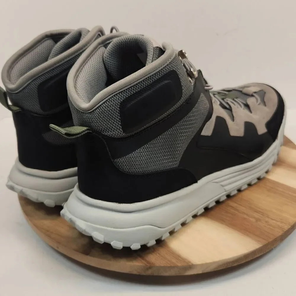 Hybrid Green Label Men's Casual Squill Sneakers Size 12 Black Gray
